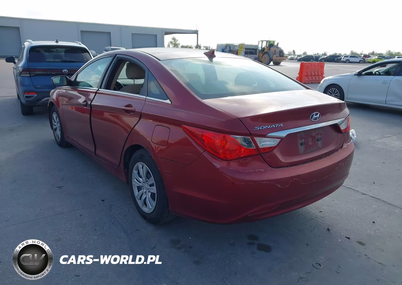 2011 Hyundai Sonata Gls VIN:5NPEB4ACXBH266406 - 3