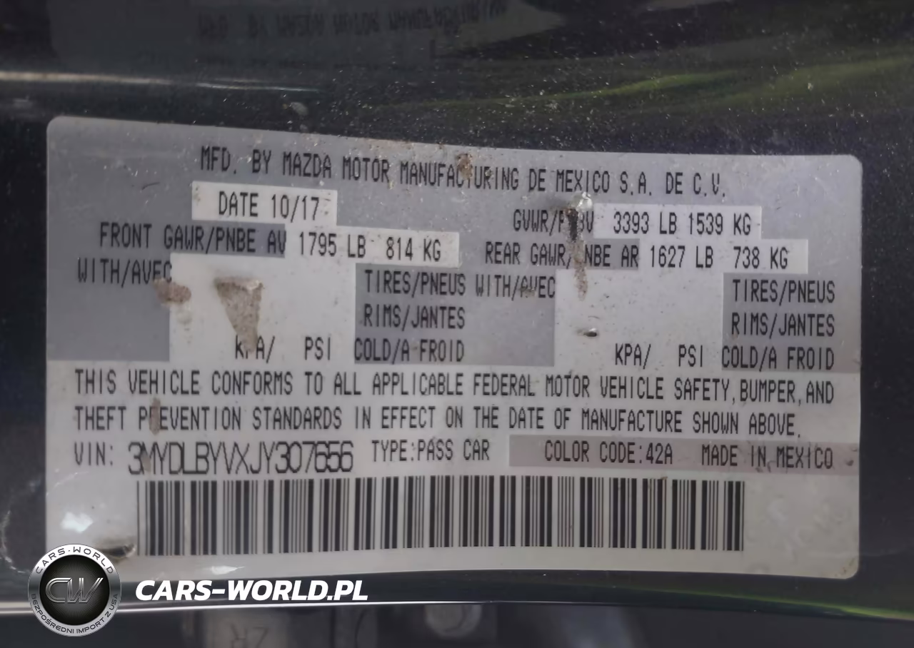2018 Toyota Yaris Ia VIN:3MYDLBYVXJY307656 - 9