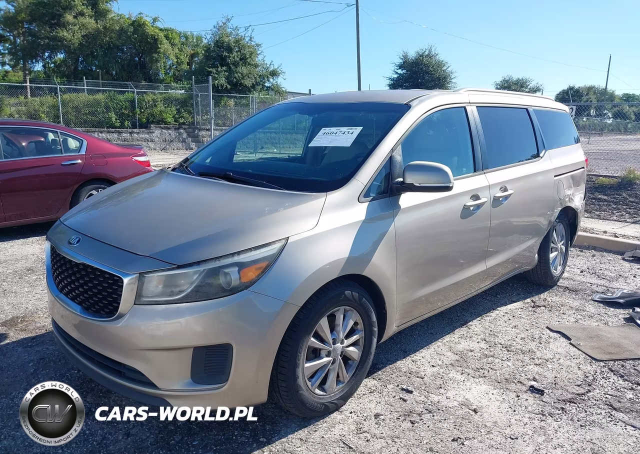 2016 Kia Sedona Lx VIN:KNDMB5C14G6088426 - 2