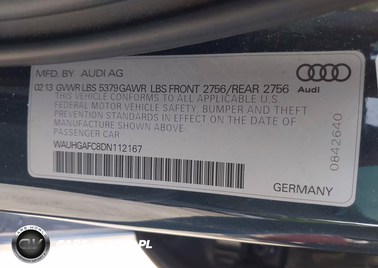 2013 Audi A6 3.0T Premium VIN:WAUHGAFC8DN112167 - 9