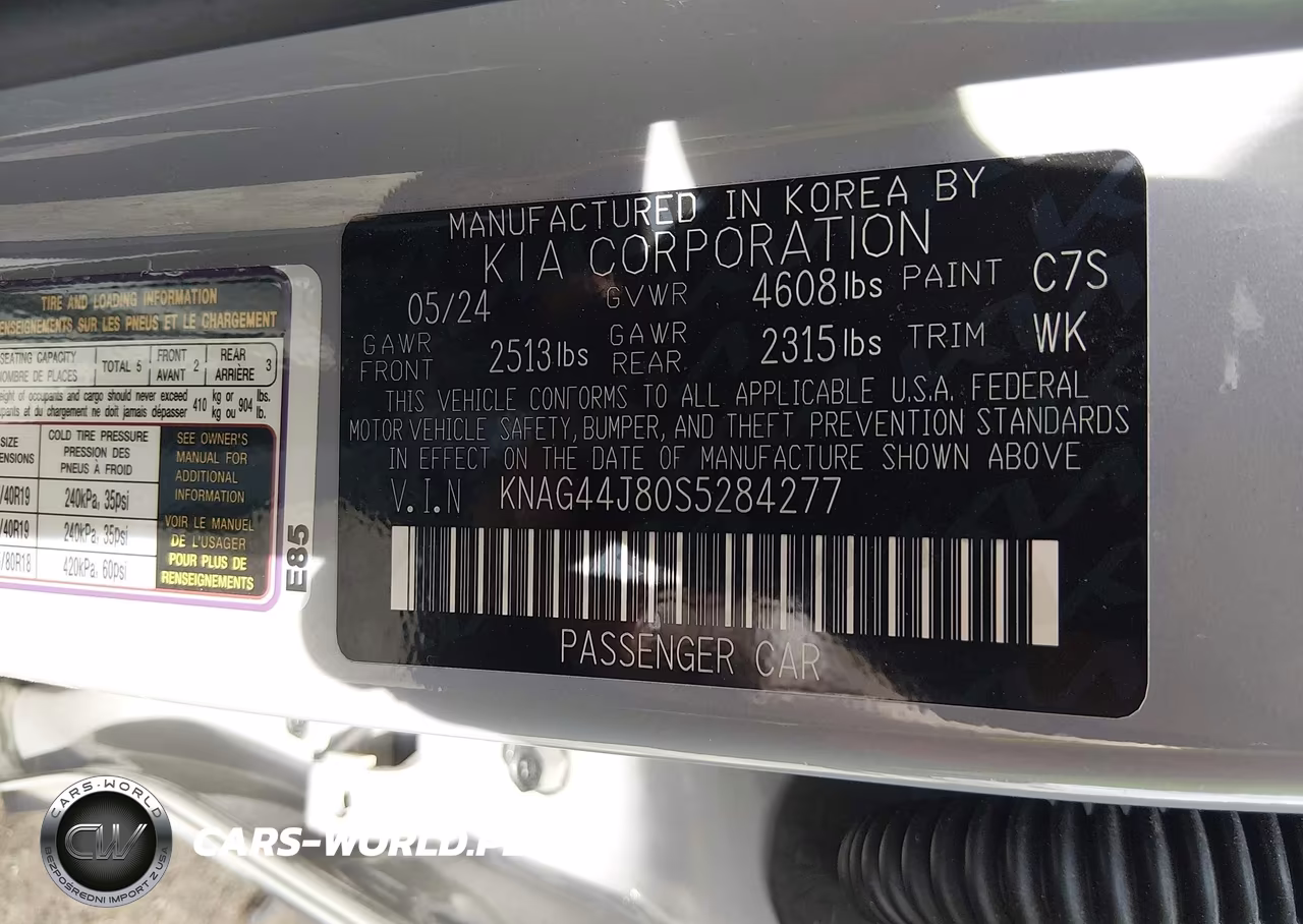 2025 Kia K5 Gt VIN:KNAG44J80S5284277 - 9