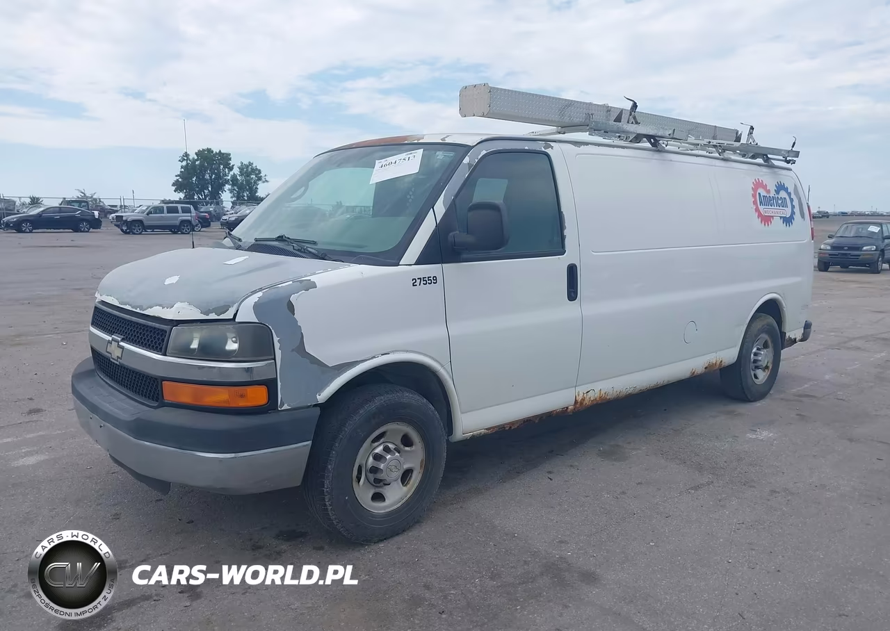 2010 Chevrolet Express 3500 Work Van VIN:1GB2GUDG6A1121263 - 2