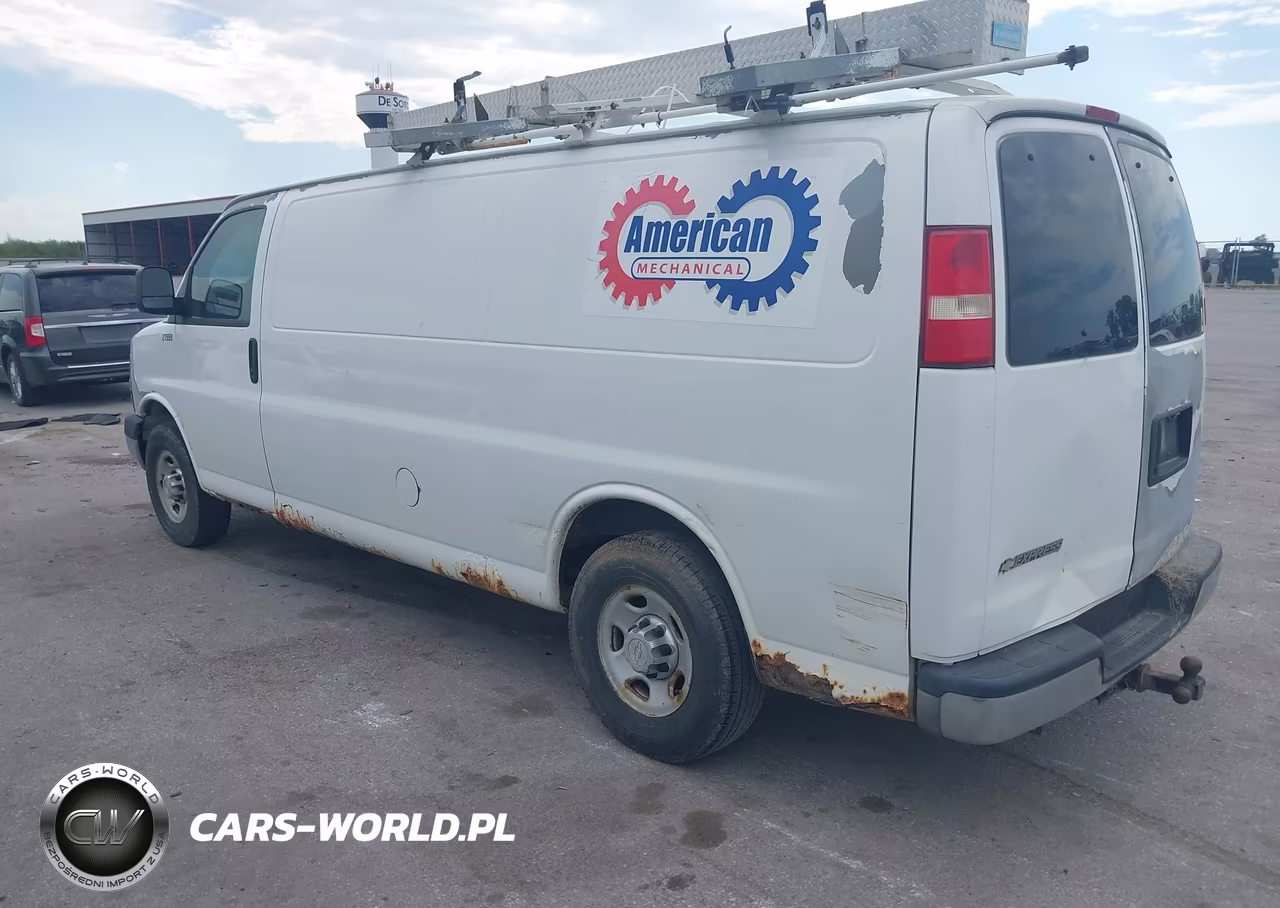 2010 Chevrolet Express 3500 Work Van VIN:1GB2GUDG6A1121263 - 3