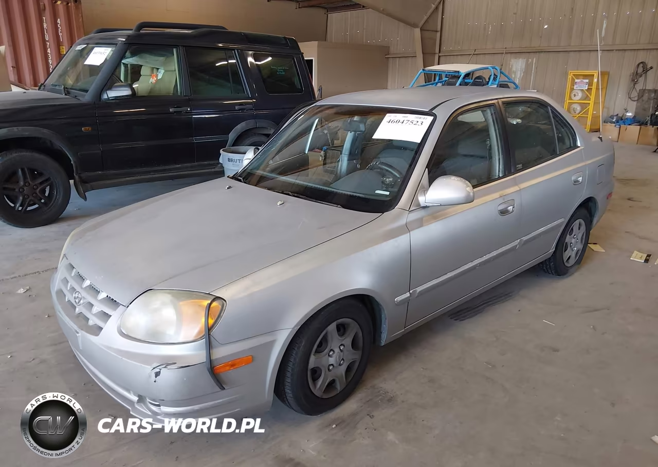 2005 Hyundai Accent Gls VIN:KMHCG45CX5U656883 - 2