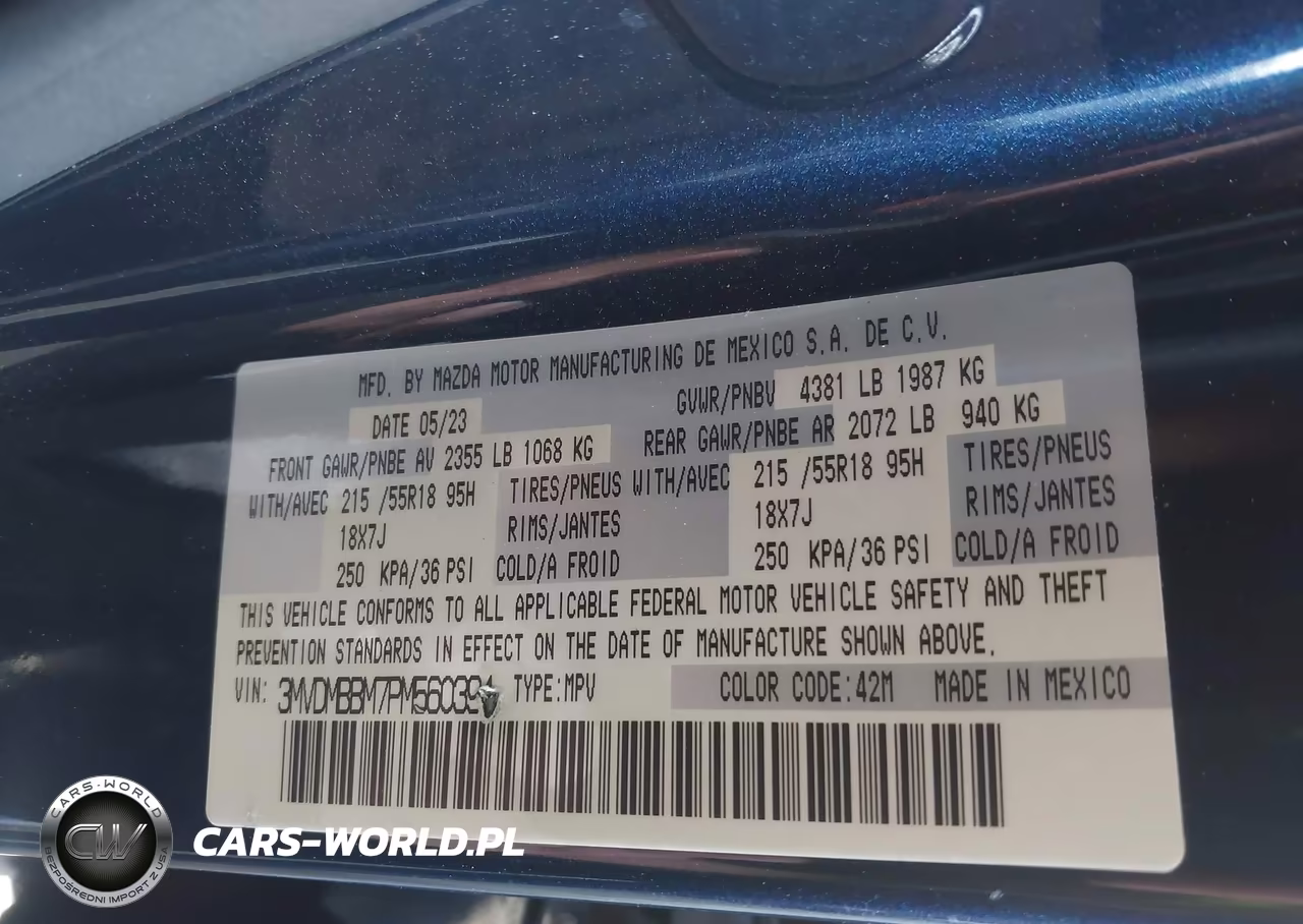 2023 Mazda Cx-30 2.5 S Select VIN:3MVDMBBM7PM560394 - 9
