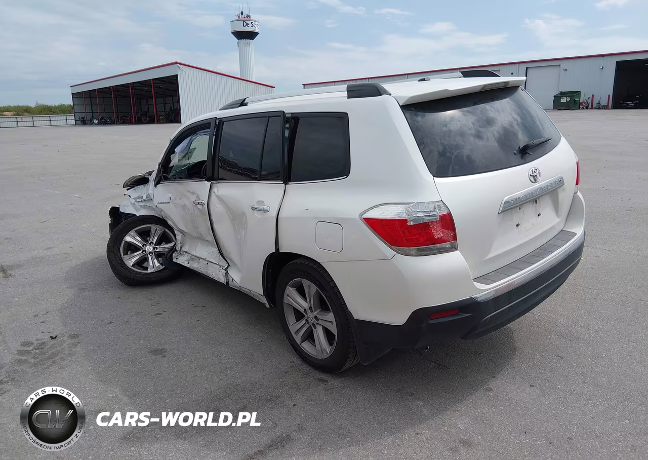 2013 Toyota Highlander Limited V6 VIN:5TDYK3EH7DS114187 - 3