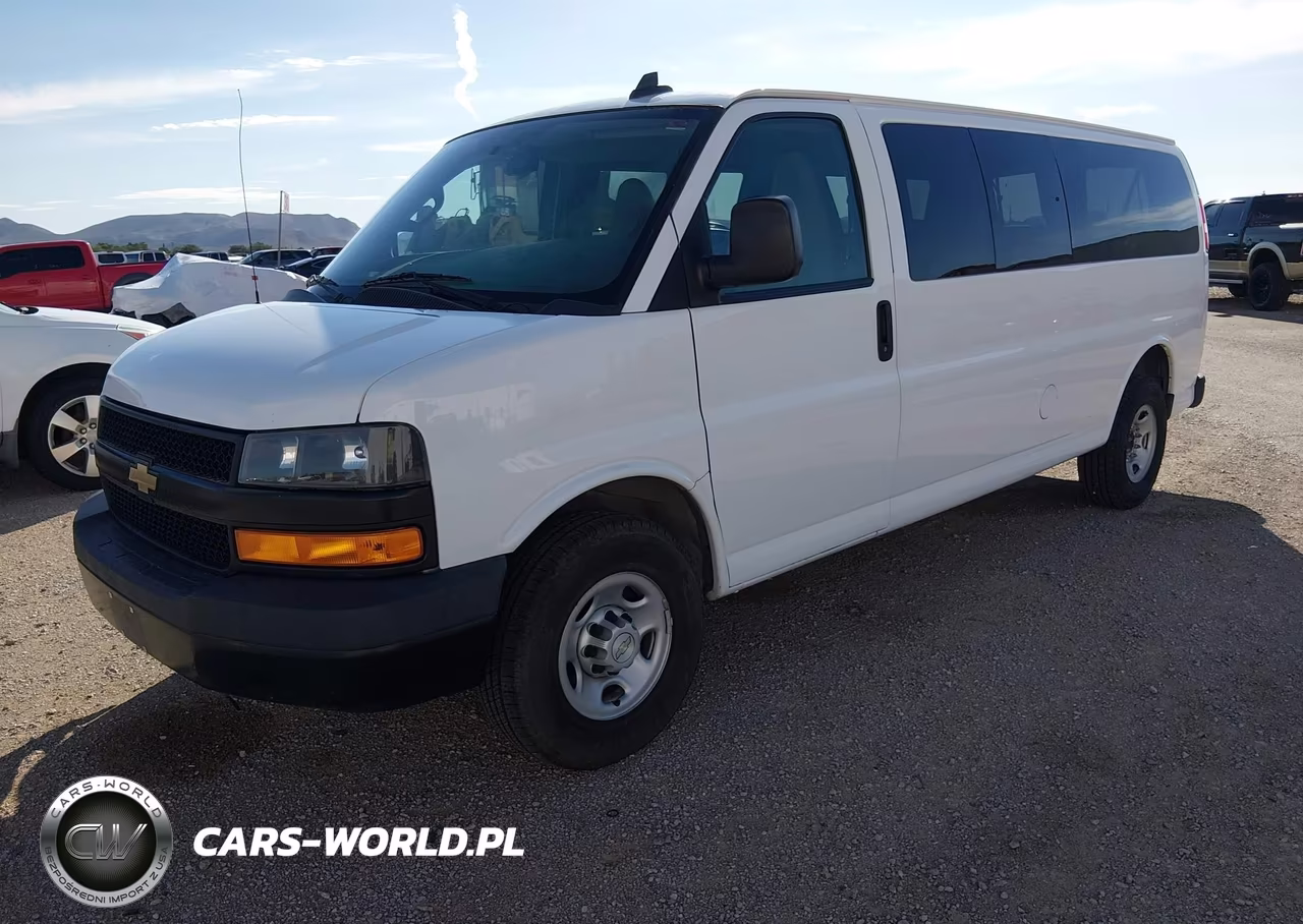 2020 Chevrolet Express Passenger Rwd 3500 Extended Wheelbase Ls VIN:1GAZGNFP2L1258449 - 2