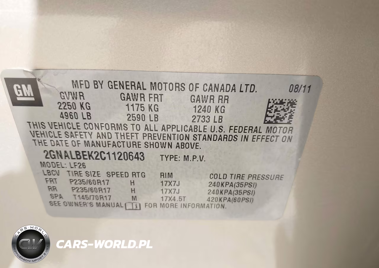 2012 Chevrolet Equinox Ls VIN:2GNALBEK2C1120643 - 9