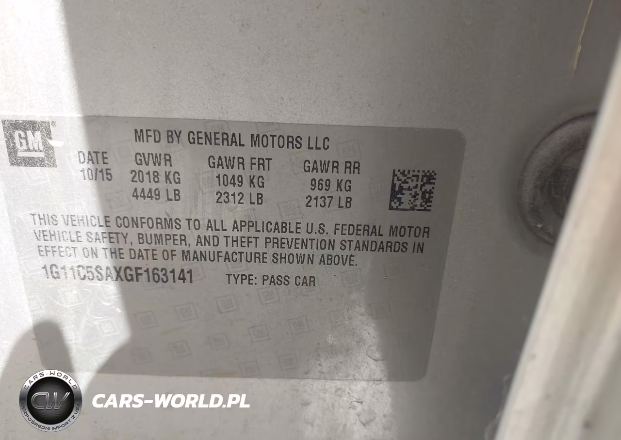 2016 Chevrolet Malibu Limited Lt VIN:1G11C5SAXGF163141 - 9