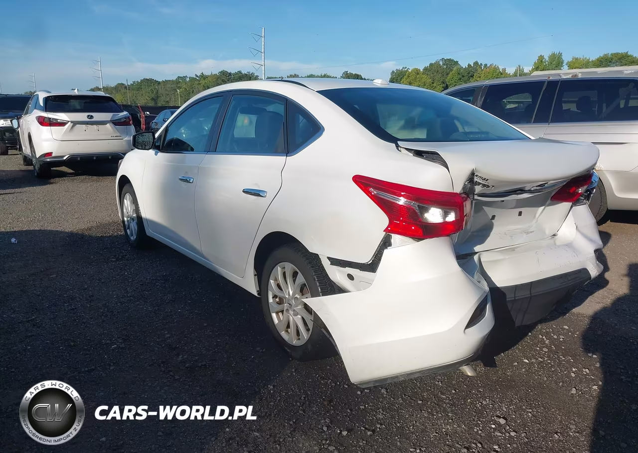 2018 Nissan Sentra Sv VIN:3N1AB7AP7JY346303 - 3