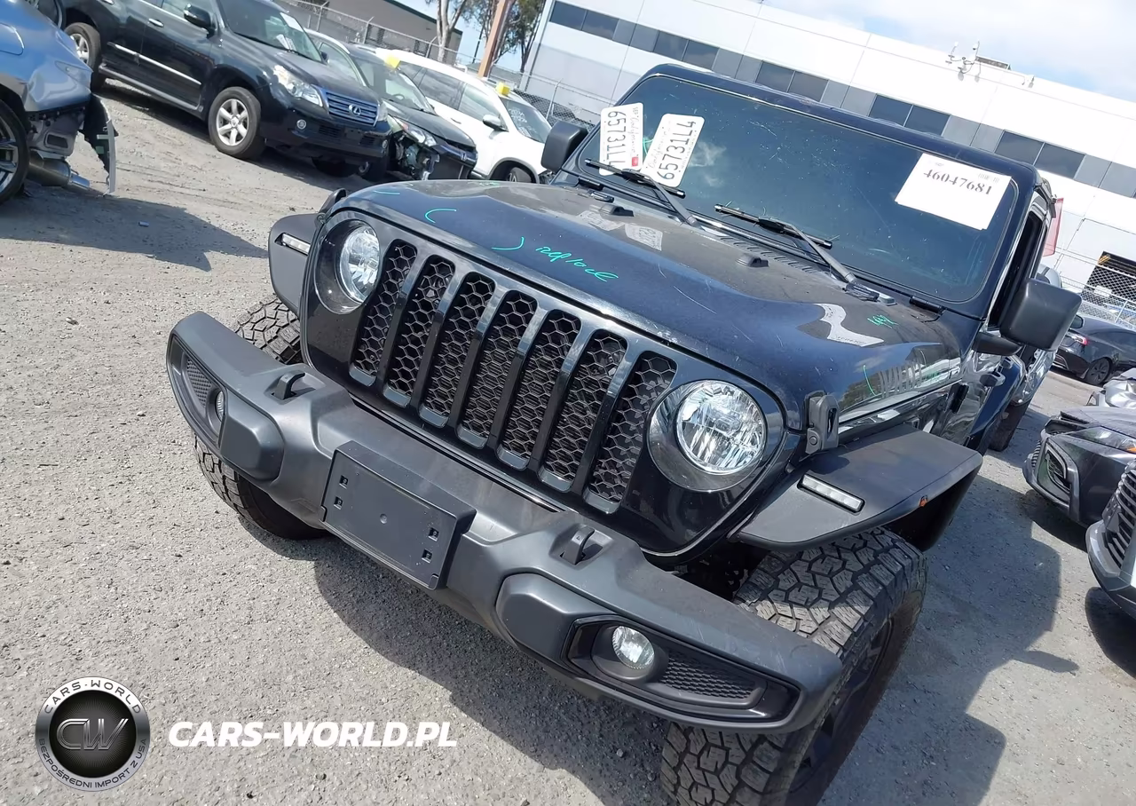2022 Jeep Gladiator Willys 4X4 VIN:1C6HJTAG9NL144091 - 2