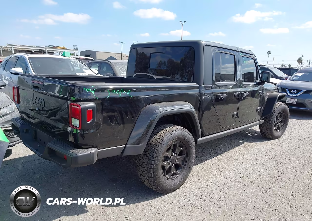 2022 Jeep Gladiator Willys 4X4 VIN:1C6HJTAG9NL144091 - 4
