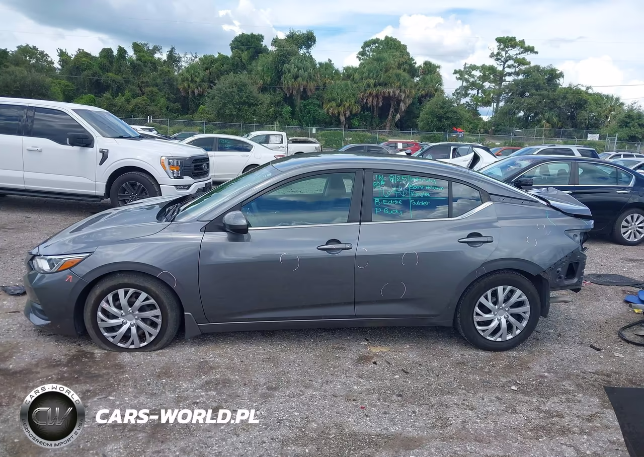 2020 Nissan Sentra S Xtronic Cvt VIN:3N1AB8BV0LY225196 - 14