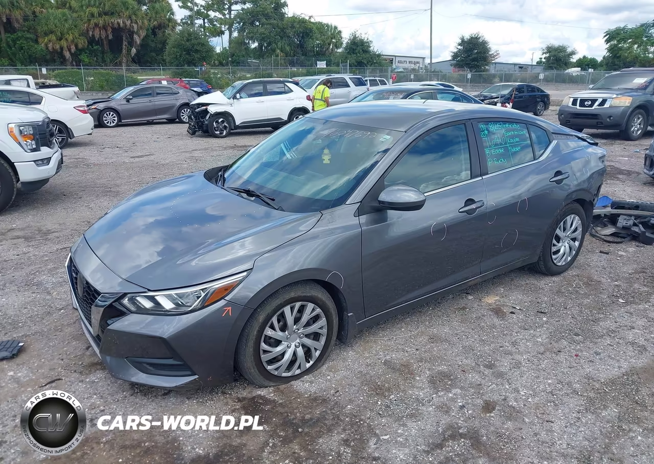 2020 Nissan Sentra S Xtronic Cvt VIN:3N1AB8BV0LY225196 - 2