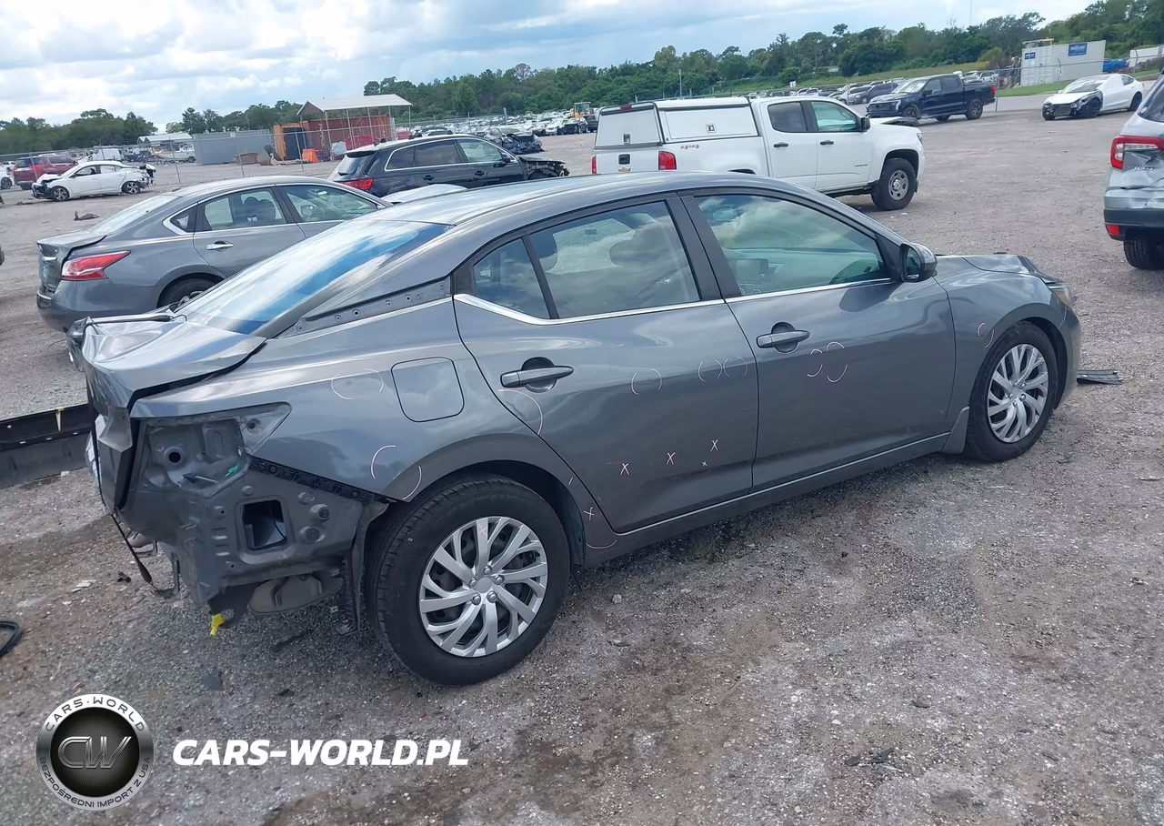 2020 Nissan Sentra S Xtronic Cvt VIN:3N1AB8BV0LY225196 - 4