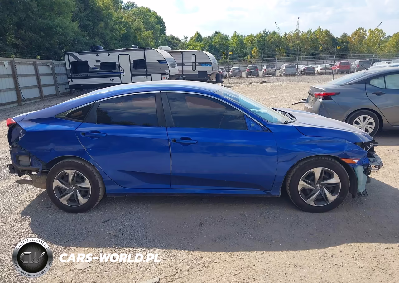 2019 Honda Civic Lx VIN:2HGFC2F67KH599925 - 13
