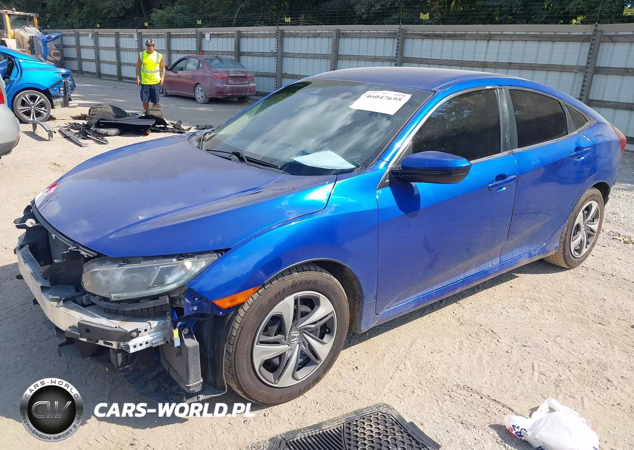 2019 Honda Civic Lx VIN:2HGFC2F67KH599925 - 2