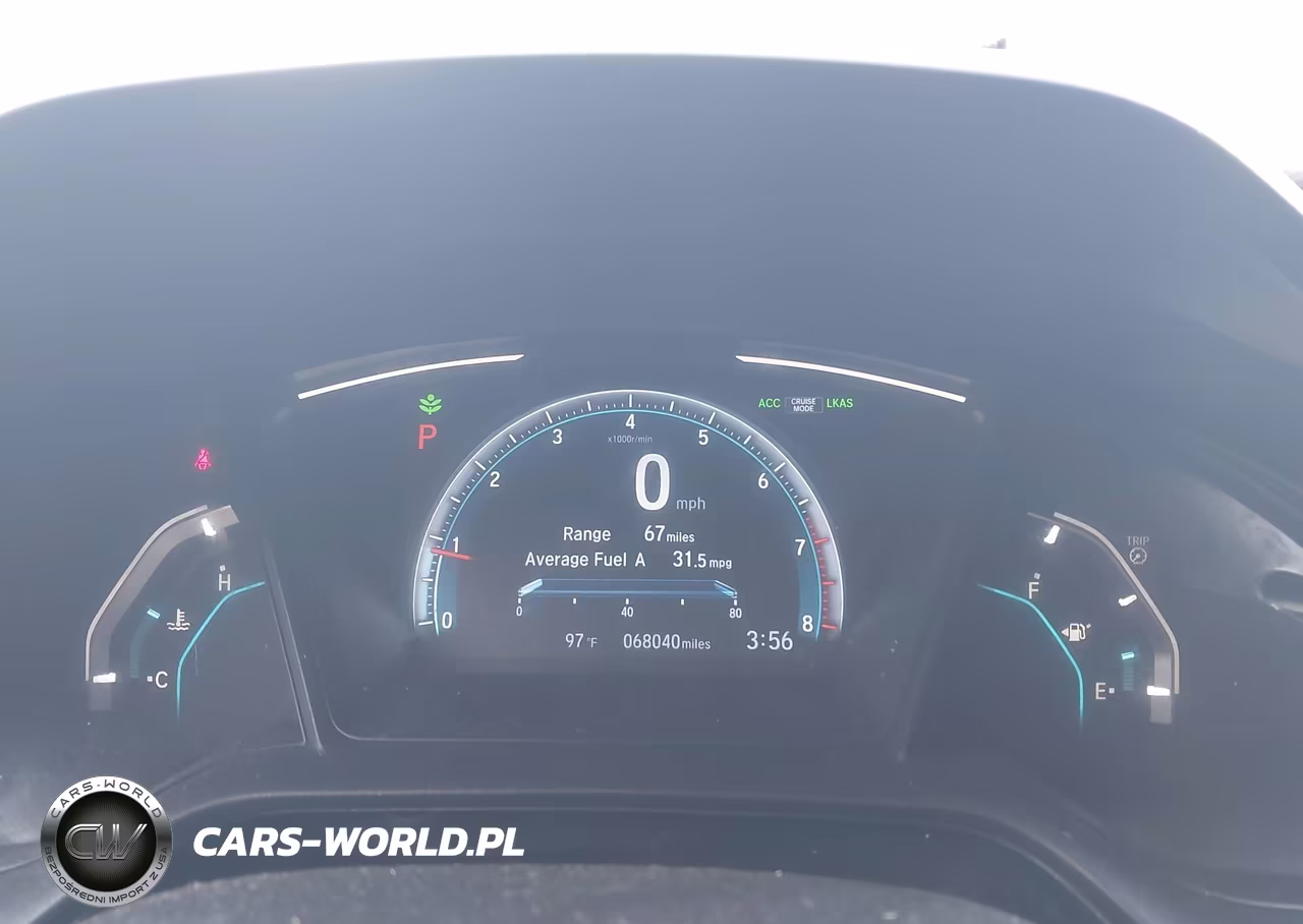 2019 Honda Civic Lx VIN:2HGFC2F67KH599925 - 7