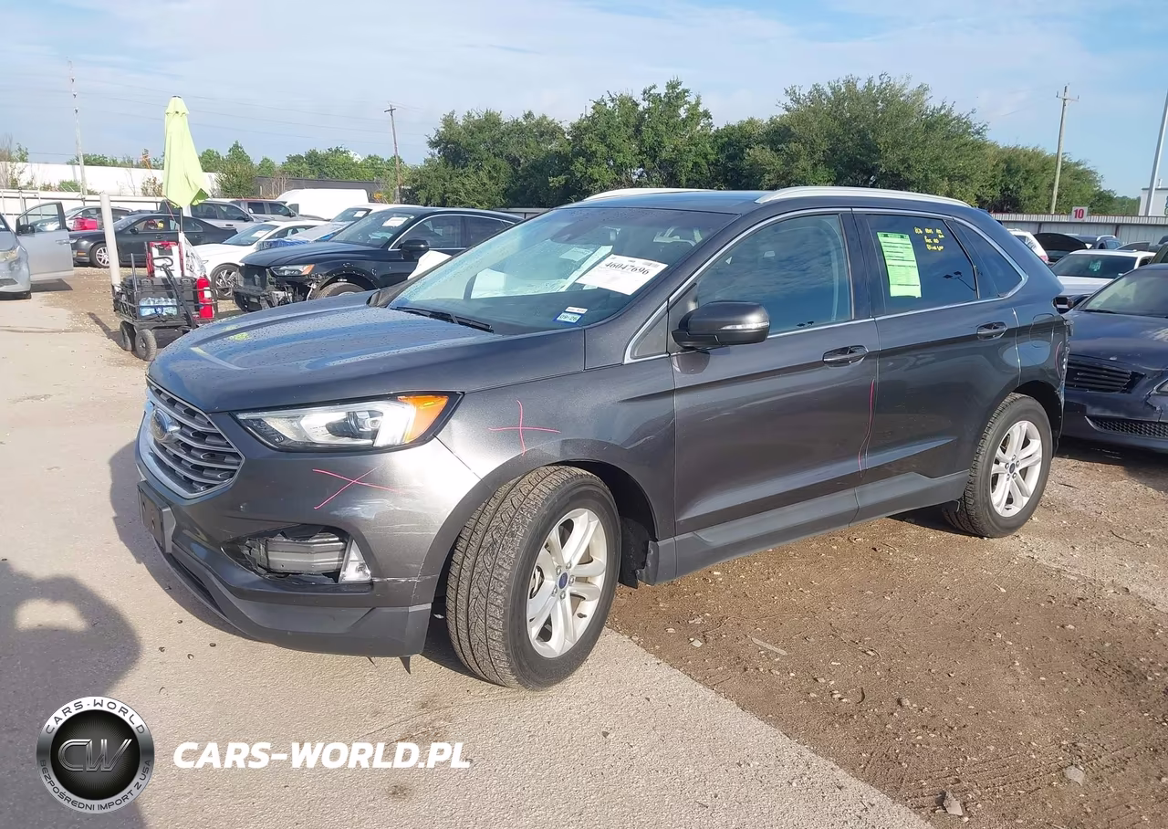2020 Ford Edge Sel VIN:2FMPK4J92LBA71244 - 2