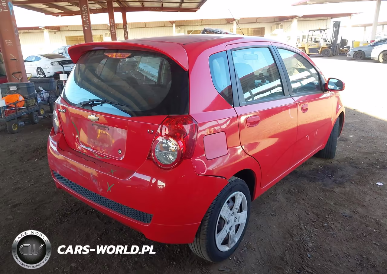 2009 Chevrolet Aveo Lt W-2Lt VIN:KL1TG66EX9B323446 - 4