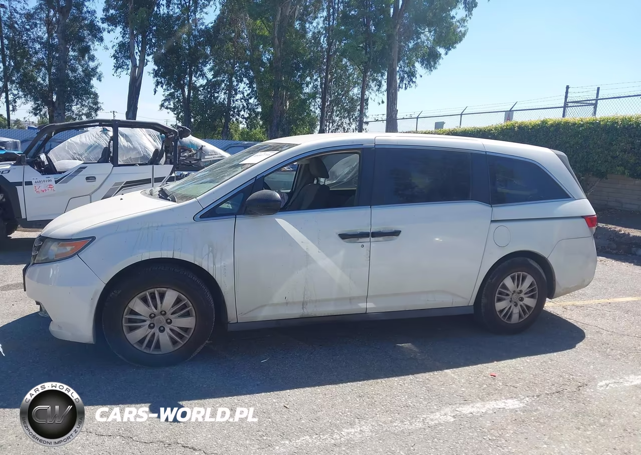 2015 Honda Odyssey Lx VIN:5FNRL5H26FB130408 - 14