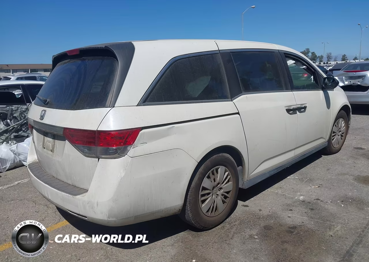2015 Honda Odyssey Lx VIN:5FNRL5H26FB130408 - 4