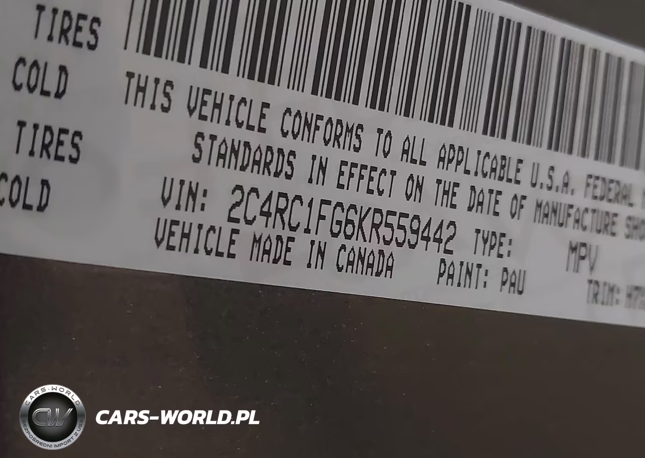 2019 Chrysler Pacifica Touring Plus VIN:2C4RC1FG6KR559442 - 9