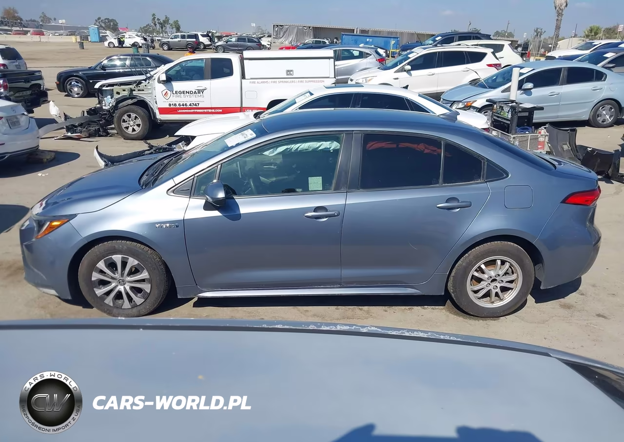 2021 Toyota Corolla Hybrid Le VIN:JTDEAMDE5MJ011110 - 14