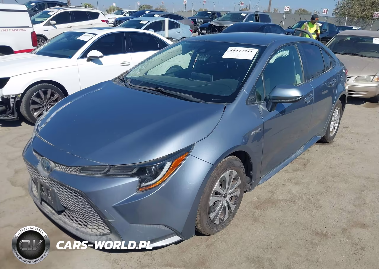 2021 Toyota Corolla Hybrid Le VIN:JTDEAMDE5MJ011110 - 2