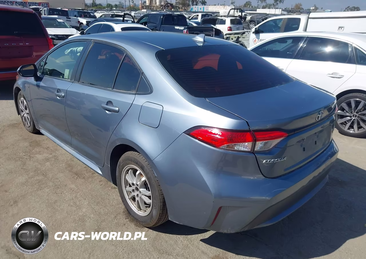 2021 Toyota Corolla Hybrid Le VIN:JTDEAMDE5MJ011110 - 3