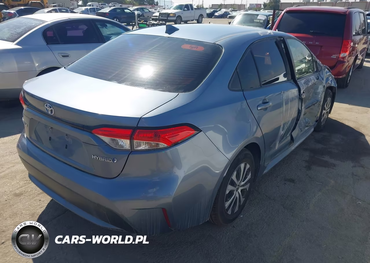 2021 Toyota Corolla Hybrid Le VIN:JTDEAMDE5MJ011110 - 4