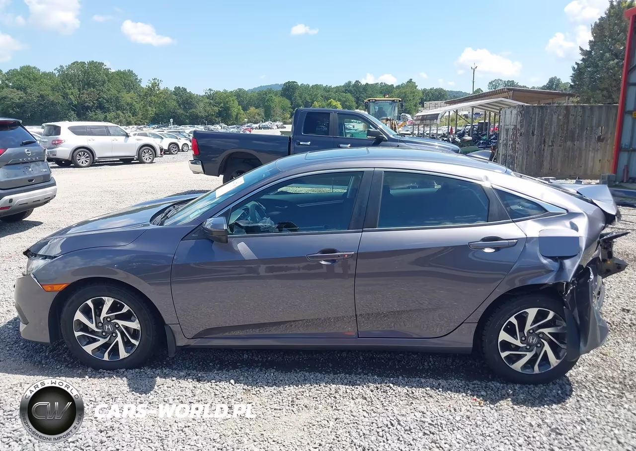 2017 Honda Civic Ex VIN:19XFC2F73HE010736 - 15