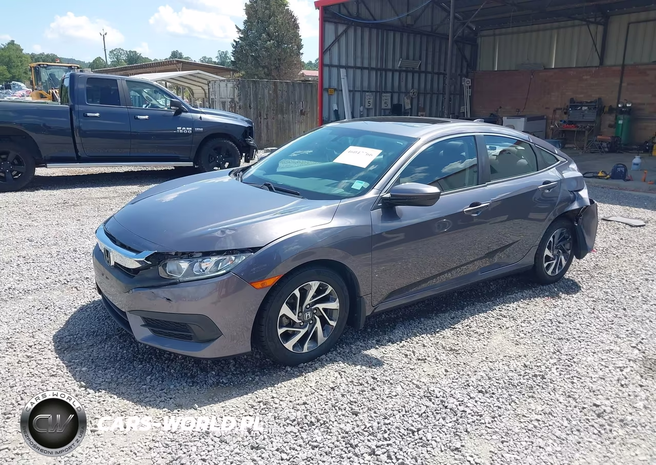 2017 Honda Civic Ex VIN:19XFC2F73HE010736 - 2