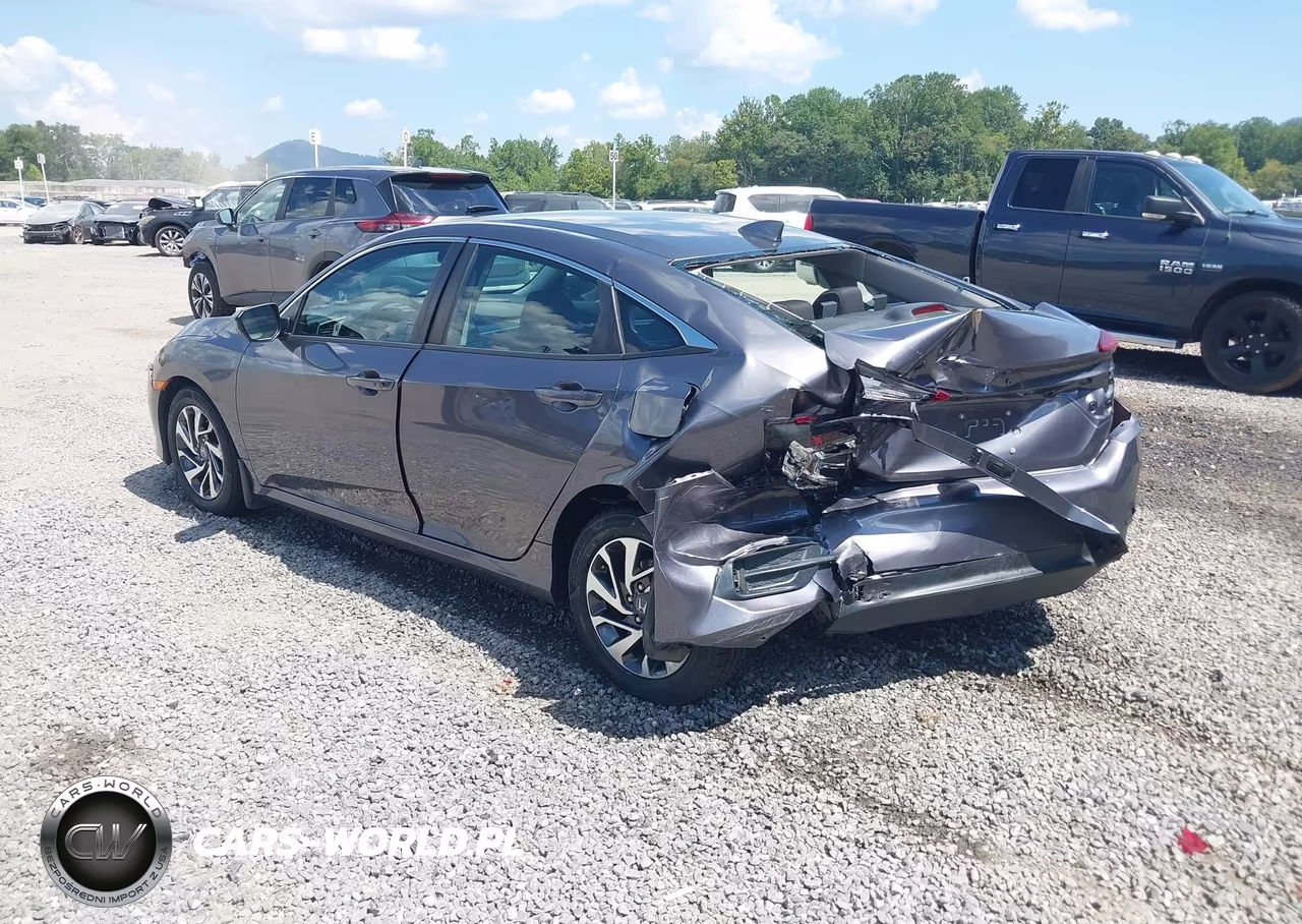 2017 Honda Civic Ex VIN:19XFC2F73HE010736 - 3