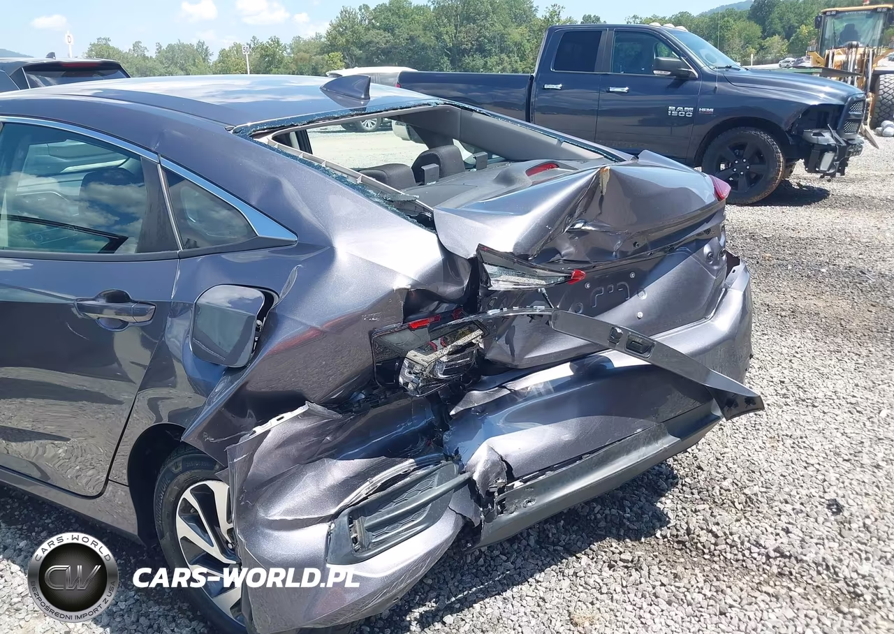 2017 Honda Civic Ex VIN:19XFC2F73HE010736 - 6
