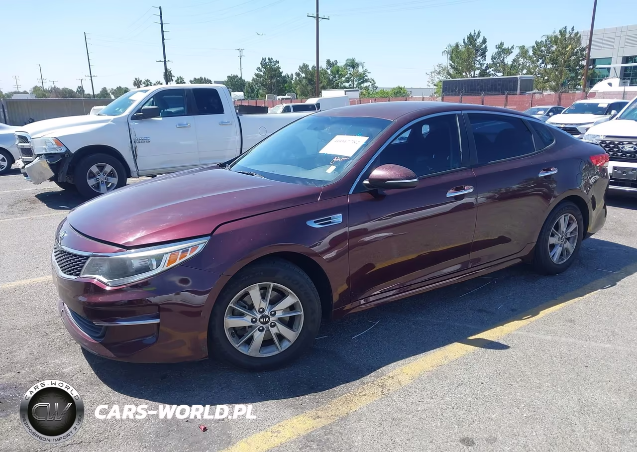 2016 Kia Optima Lx VIN:5XXGT4L31GG024075 - 2
