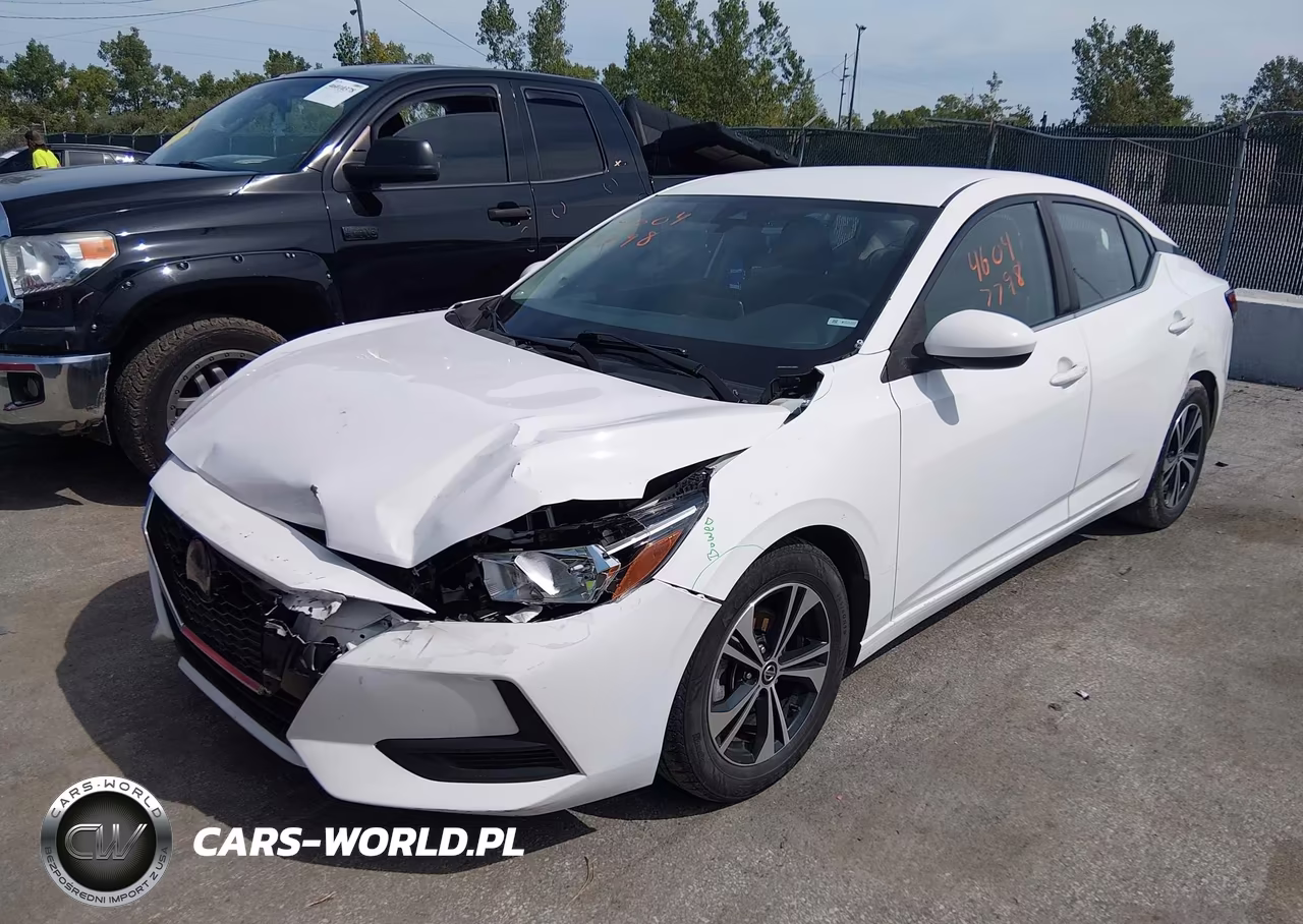 2022 Nissan Sentra Sv Xtronic Cvt VIN:3N1AB8CVXNY244940 - 2