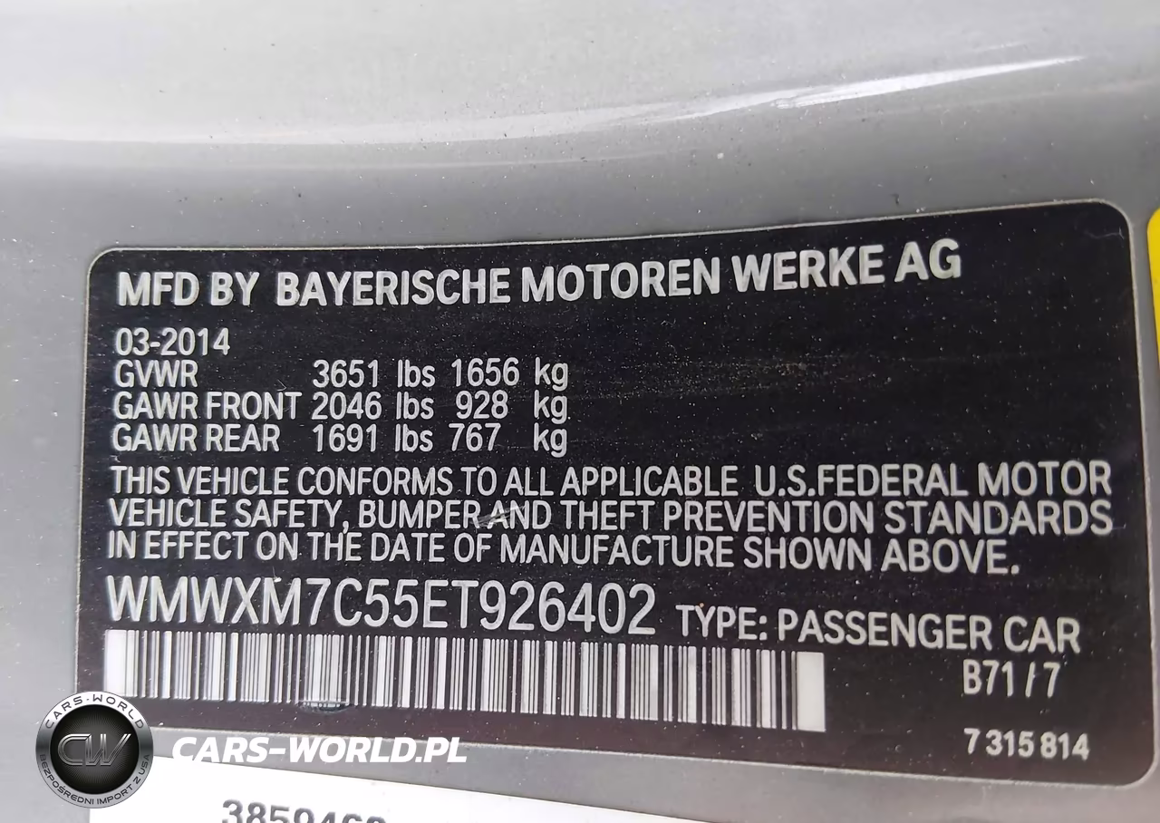 2014 Mini Hardtop Cooper S VIN:WMWXM7C55ET926402 - 9