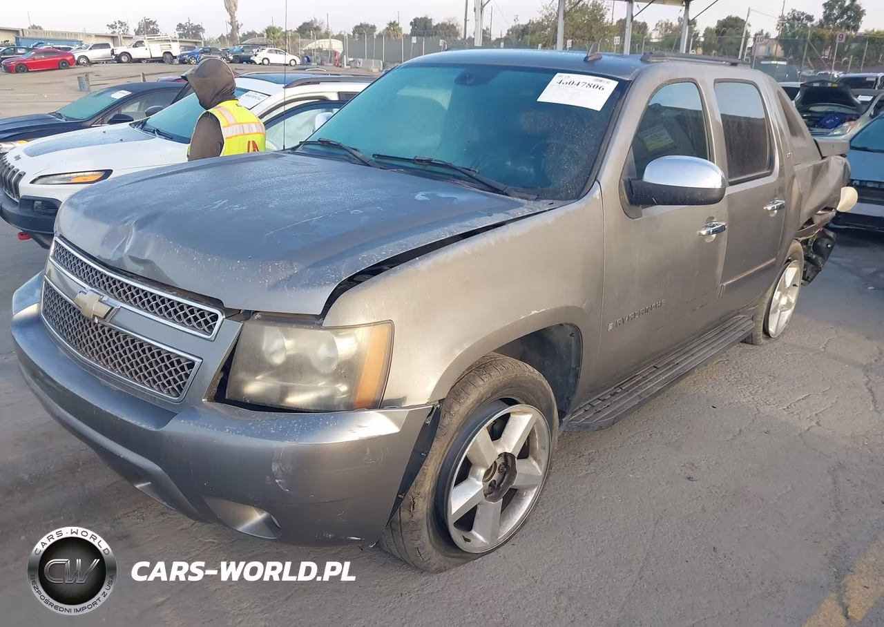 2008 Chevrolet Avalanche 1500 Ltz VIN:3GNEC12038G118459 - 2