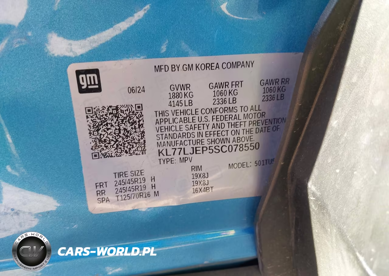 2025 Chevrolet Trax Fwd 2Rs VIN:KL77LJEP5SC078550 - 9