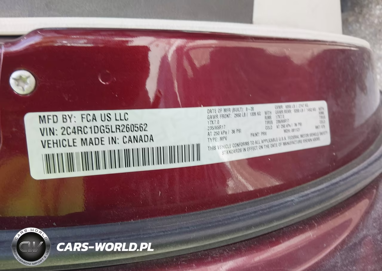 2020 Chrysler Voyager Lxi VIN:2C4RC1DG5LR260562 - 9