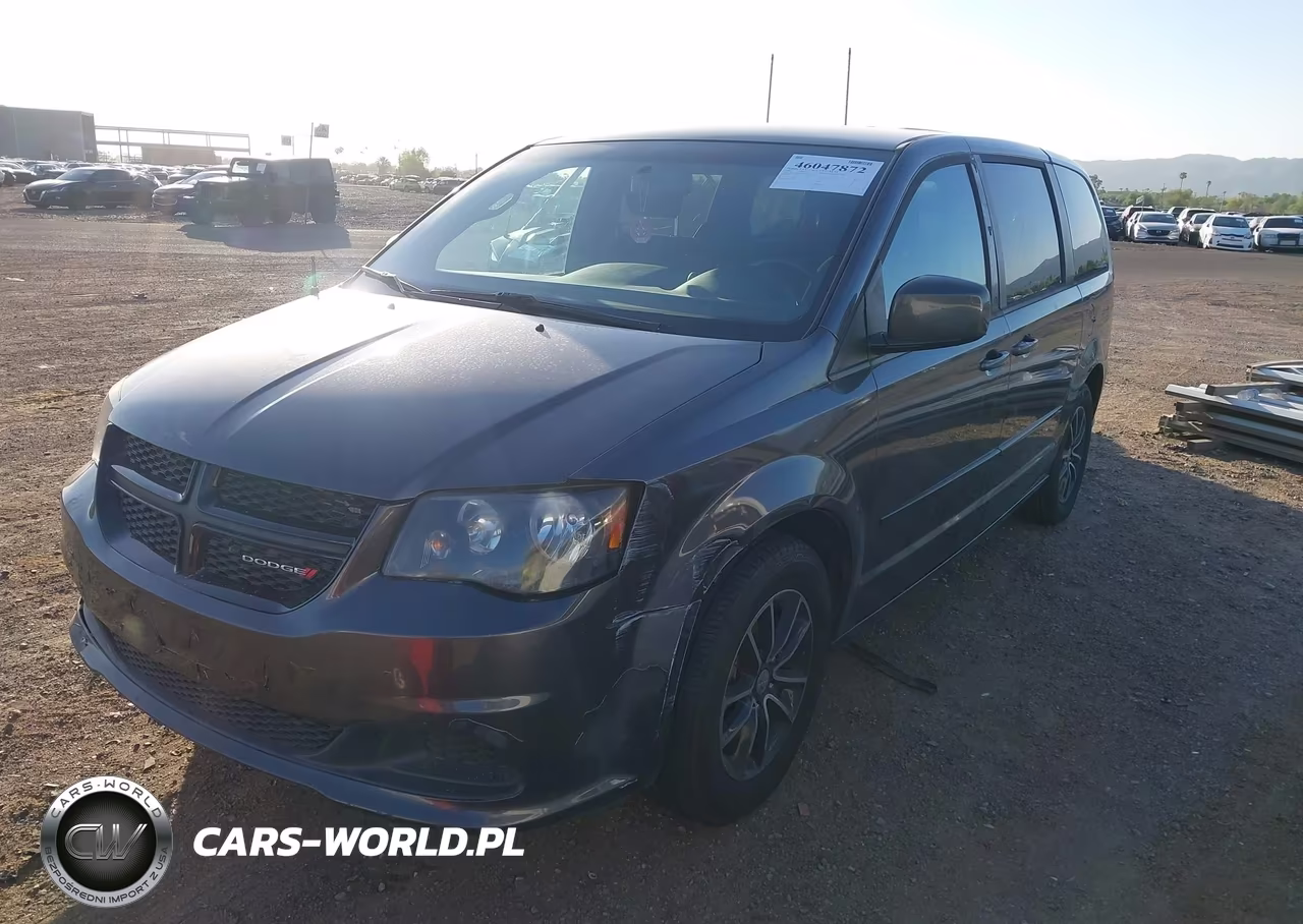 2016 Dodge Grand Caravan Se Plus VIN:2C4RDGBG0GR322443 - 2