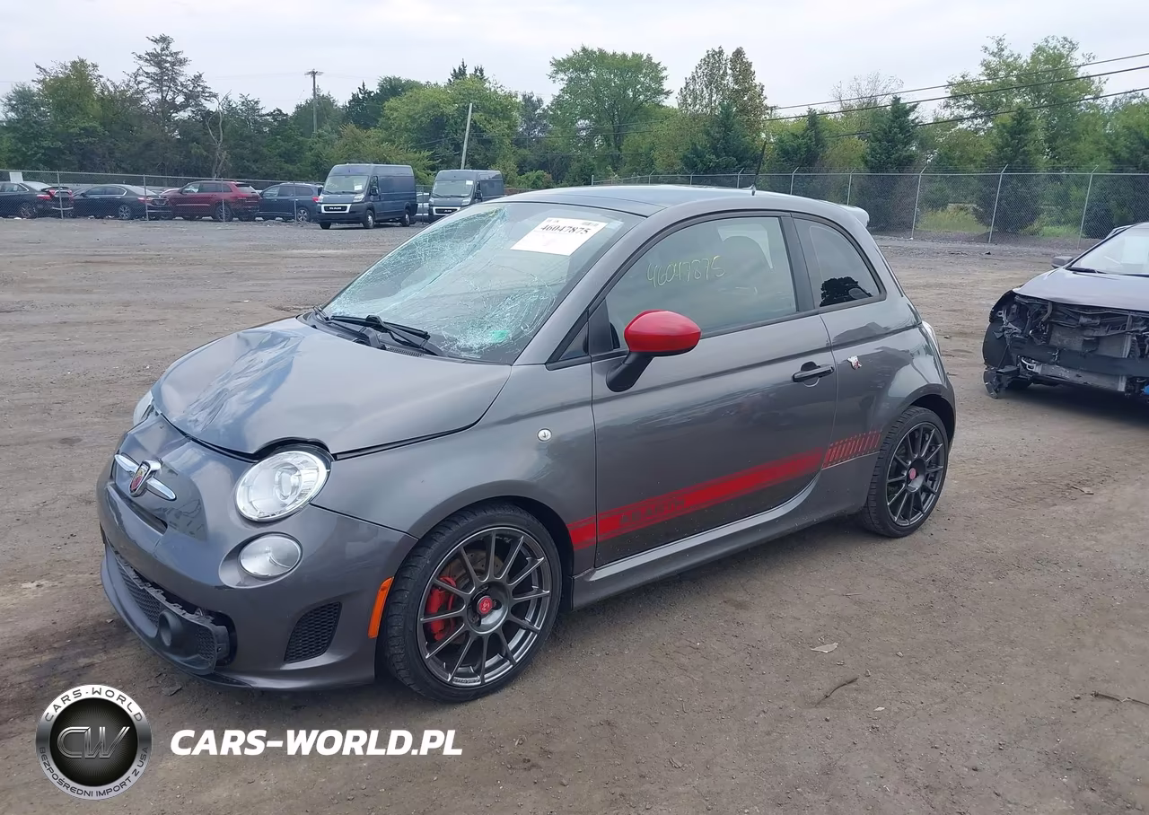 2013 Fiat 500 Abarth VIN:3C3CFFFH5DT573808 - 2