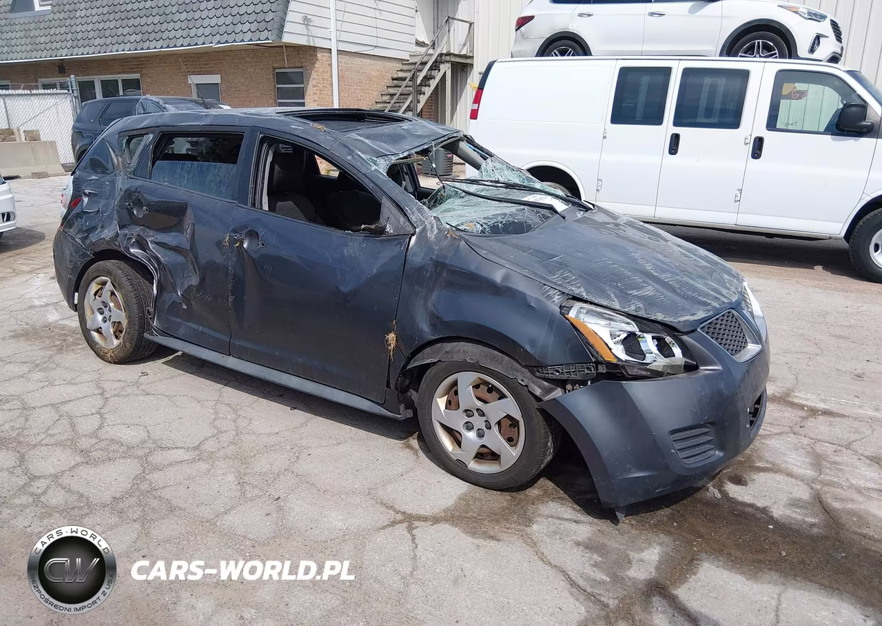 2010 Pontiac Vibe VIN:5Y2SP6E84AZ400470 - 1
