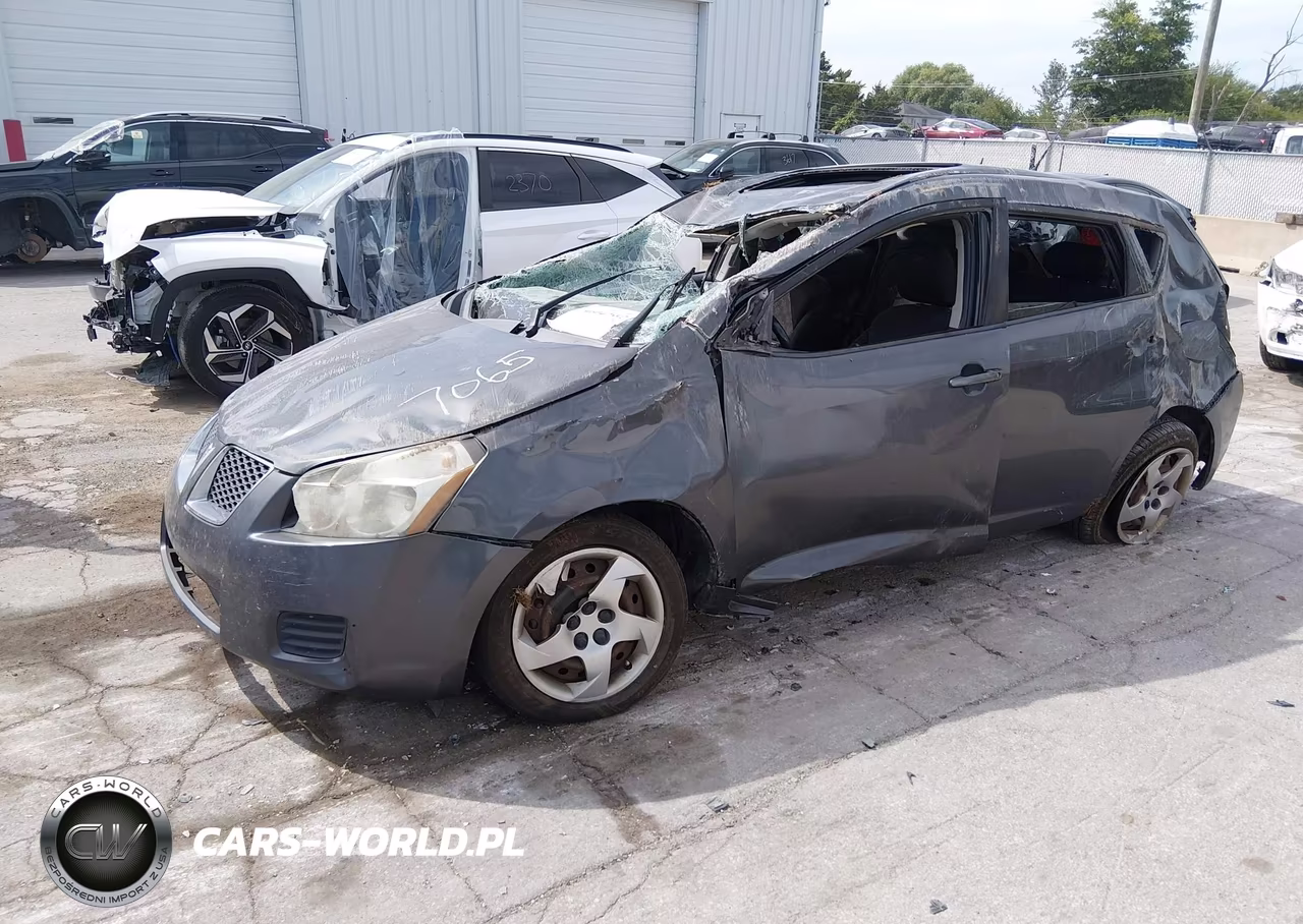 2010 Pontiac Vibe VIN:5Y2SP6E84AZ400470 - 2