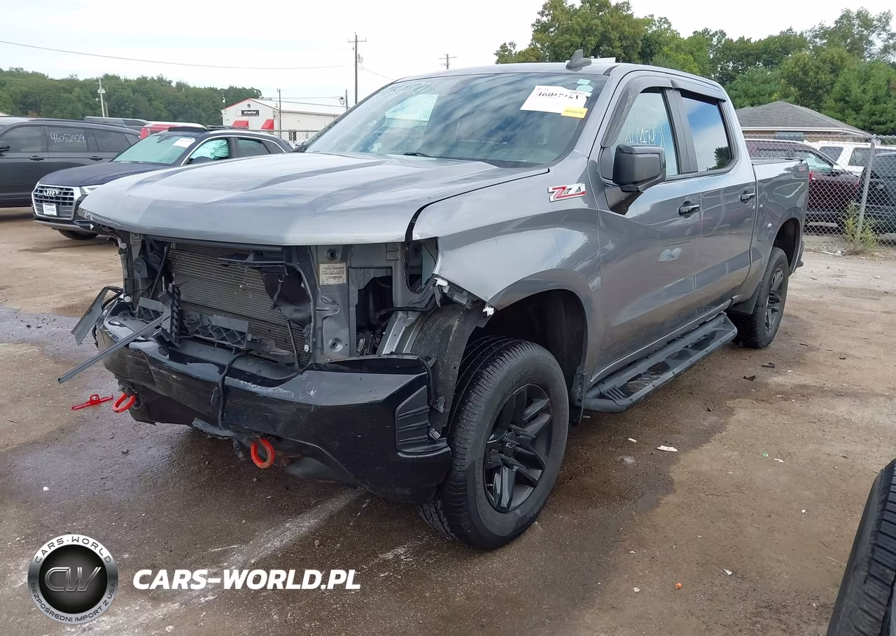 2021 Chevrolet Silverado 1500 4Wd Short Bed Lt Trail Boss VIN:1GCPYFED8MZ170145 - 2