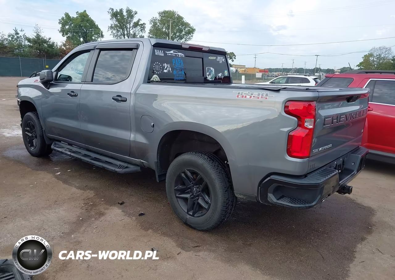 2021 Chevrolet Silverado 1500 4Wd Short Bed Lt Trail Boss VIN:1GCPYFED8MZ170145 - 3