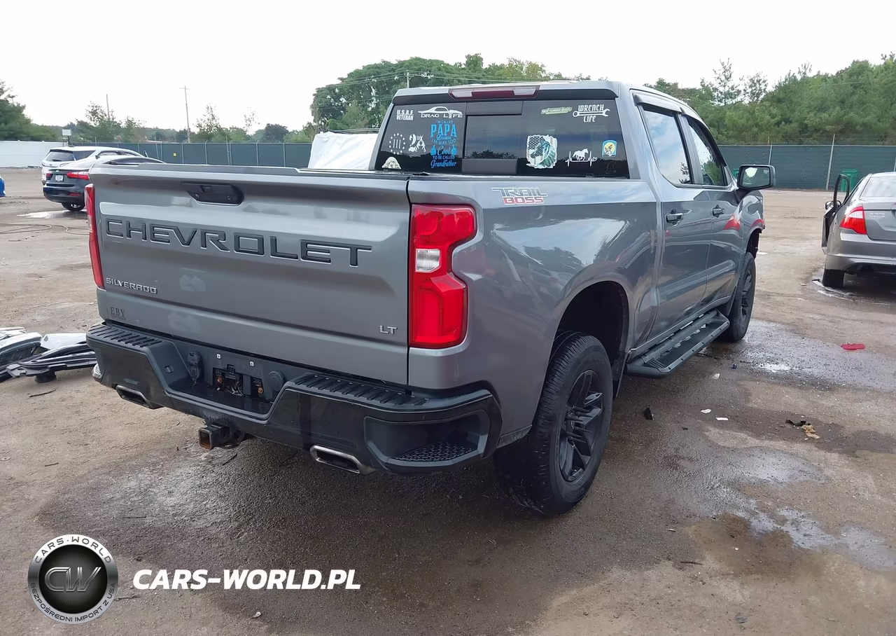2021 Chevrolet Silverado 1500 4Wd Short Bed Lt Trail Boss VIN:1GCPYFED8MZ170145 - 4