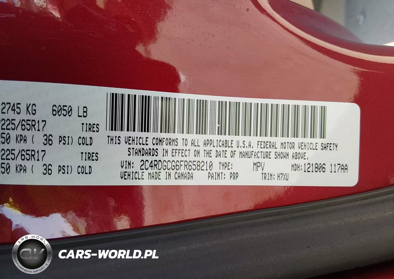 2015 Dodge Grand Caravan Sxt VIN:2C4RDGCG6FR658210 - 9