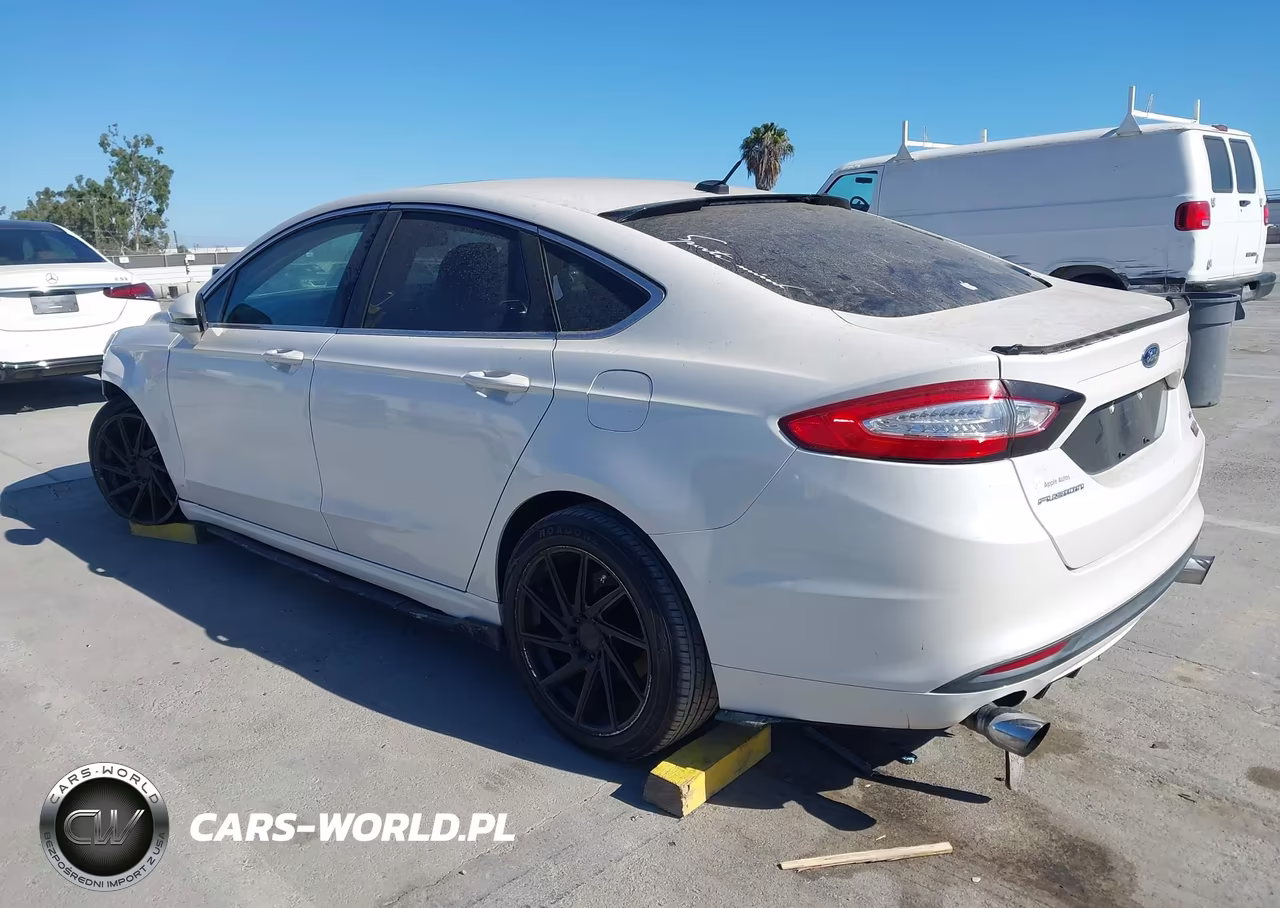 2014 Ford Fusion Se VIN:1FA6P0HD7E5386168 - 3